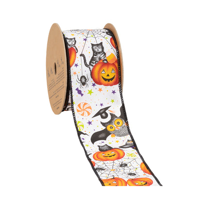 Halloween Ribbon Set A – 6 Rolls Craft DIY Bundle