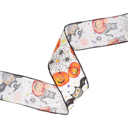 Halloween Ribbon Set A – 6 Rolls Craft DIY Bundle