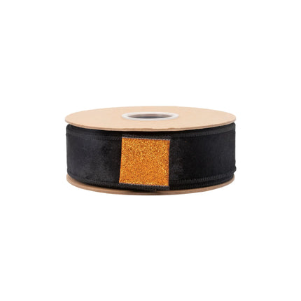 4" Animal Print Center Stripe and 2 1/2" Hot Pink with 1 1/2" Black Orange Glitter Ribbon Bundle | 3 Rolls | 30 Yards