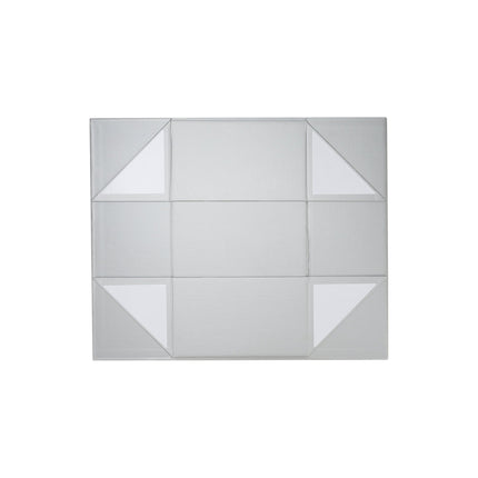 14" X 9" X 4.3" Collapsible Gift Box with Magnetic Closure - Silver LaRibbons and Crafts