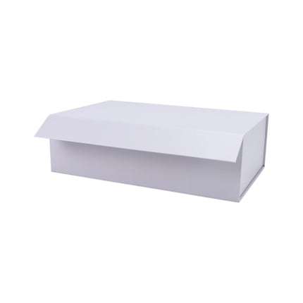 14" X 9" X 4.3" Collapsible Gift Box with Magnetic Closure - Purple LaRibbons and Crafts