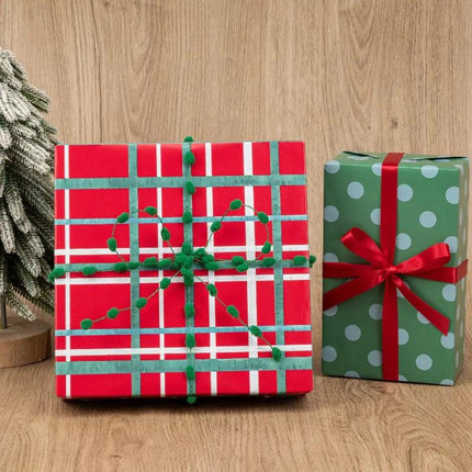 30" x 10' Wrapping Paper Bundle (4-pack) | Watercolor Christmas LaRibbons Wholesale
