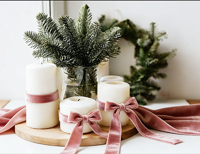 <h1><em>﻿</em><em>Non-Wired Velvet Ribbons</em></h1>