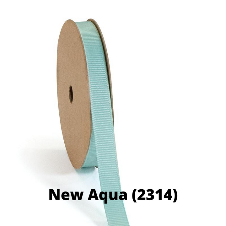 Textured Grosgrain Ribbon | Aqua (2314)