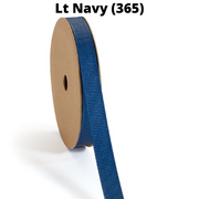 Textured Grosgrain Ribbon | Lt Navy (365)