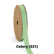 Textured Grosgrain Ribbon | Celery (531)