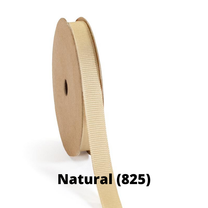 Textured Grosgrain Ribbon | Natural (825)