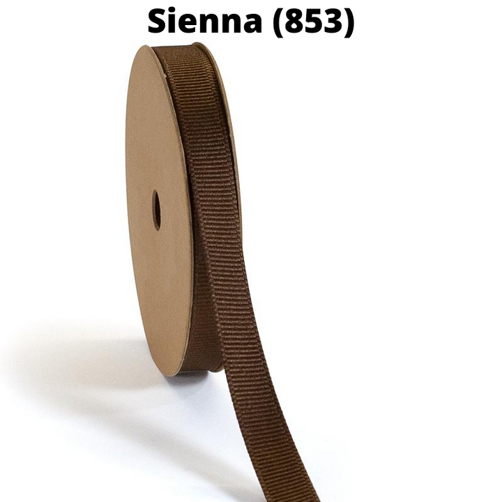 Textured Grosgrain Ribbon | Sienna (853)