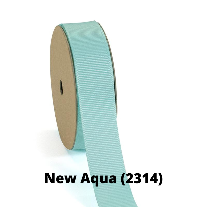 Textured Grosgrain Ribbon | Aqua (2314)