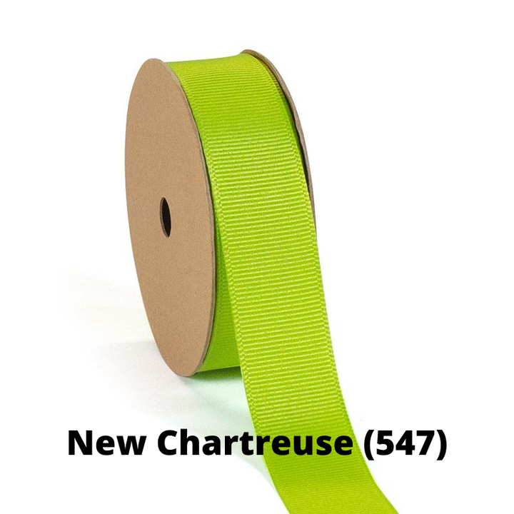 Textured Grosgrain Ribbon | New Chartruese (547)