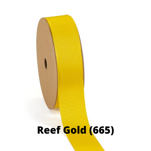 Textured Grosgrain Ribbon | Reef Gold (665)