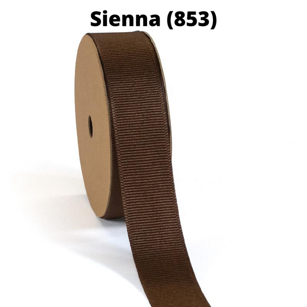 Textured Grosgrain Ribbon | Sienna (853)