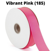 Textured Grosgrain Ribbon | Vibrant Pink (185)