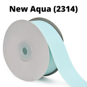 Textured Grosgrain Ribbon | Aqua (2314)