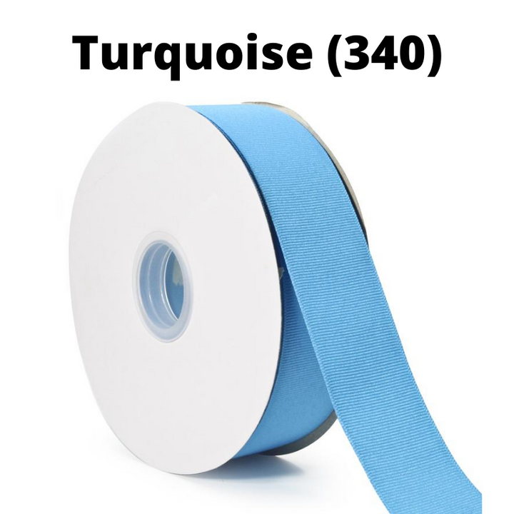 Textured Grosgrain Ribbon | Turquoise (340)