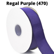 Textured Grosgrain Ribbon | Regal Purple (470)
