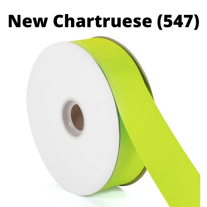 Textured Grosgrain Ribbon | New Chartruese (547)