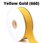 Textured Grosgrain Ribbon | Yellow Gold (660)