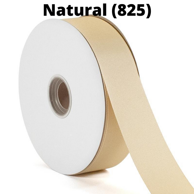 Textured Grosgrain Ribbon | Natural (825)