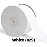 Textured Grosgrain Ribbon | White (029)