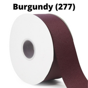 Textured Grosgrain Ribbon | Burgundy (277)