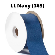 Textured Grosgrain Ribbon | Lt Navy (365)