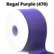 Textured Grosgrain Ribbon | Regal Purple (470)