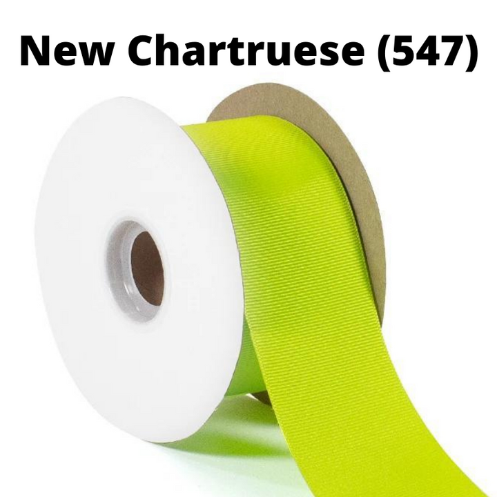 Textured Grosgrain Ribbon | New Chartruese (547)