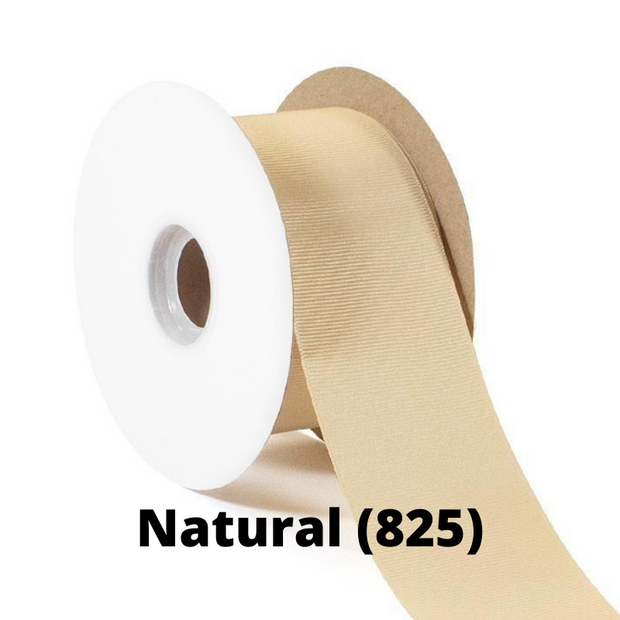 Textured Grosgrain Ribbon | Natural (825)
