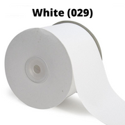 Textured Grosgrain Ribbon | White (029)