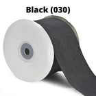 Full spool of black textured grosgrain ribbon, neat & durable