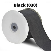 Textured Grosgrain Ribbon | Black (030)