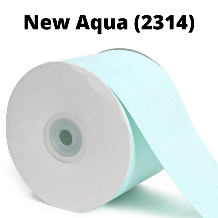 Textured Grosgrain Ribbon | Aqua (2314)