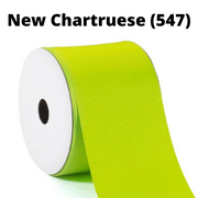 Textured Grosgrain Ribbon | New Chartruese (547)