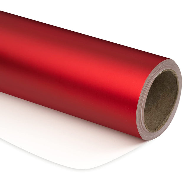 30" x 10' Matte Wrapping Paper | Red