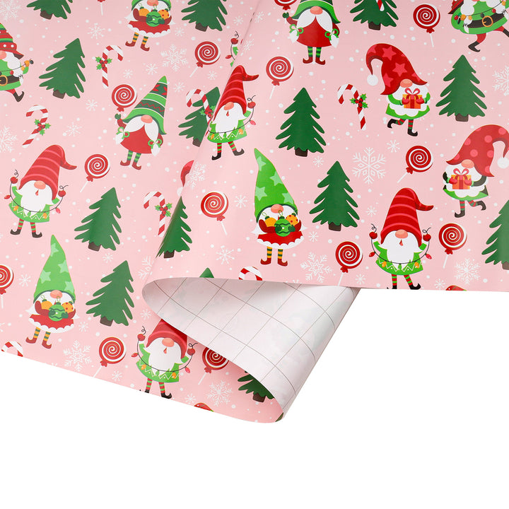 30" x 10' Holiday Wrapping Paper | Holiday Gnome