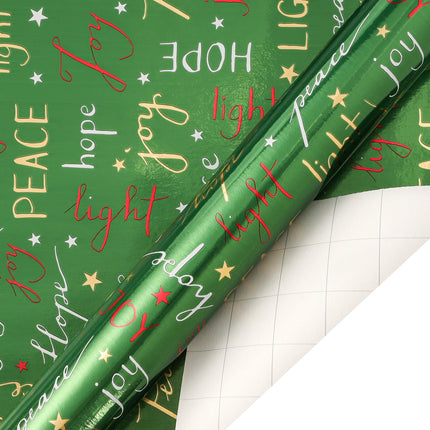 LaRibbons 30" x 10' Christmas Holiday Gift Wrap Deluxe Kit | Stripe Green LaRibbons and Crafts
