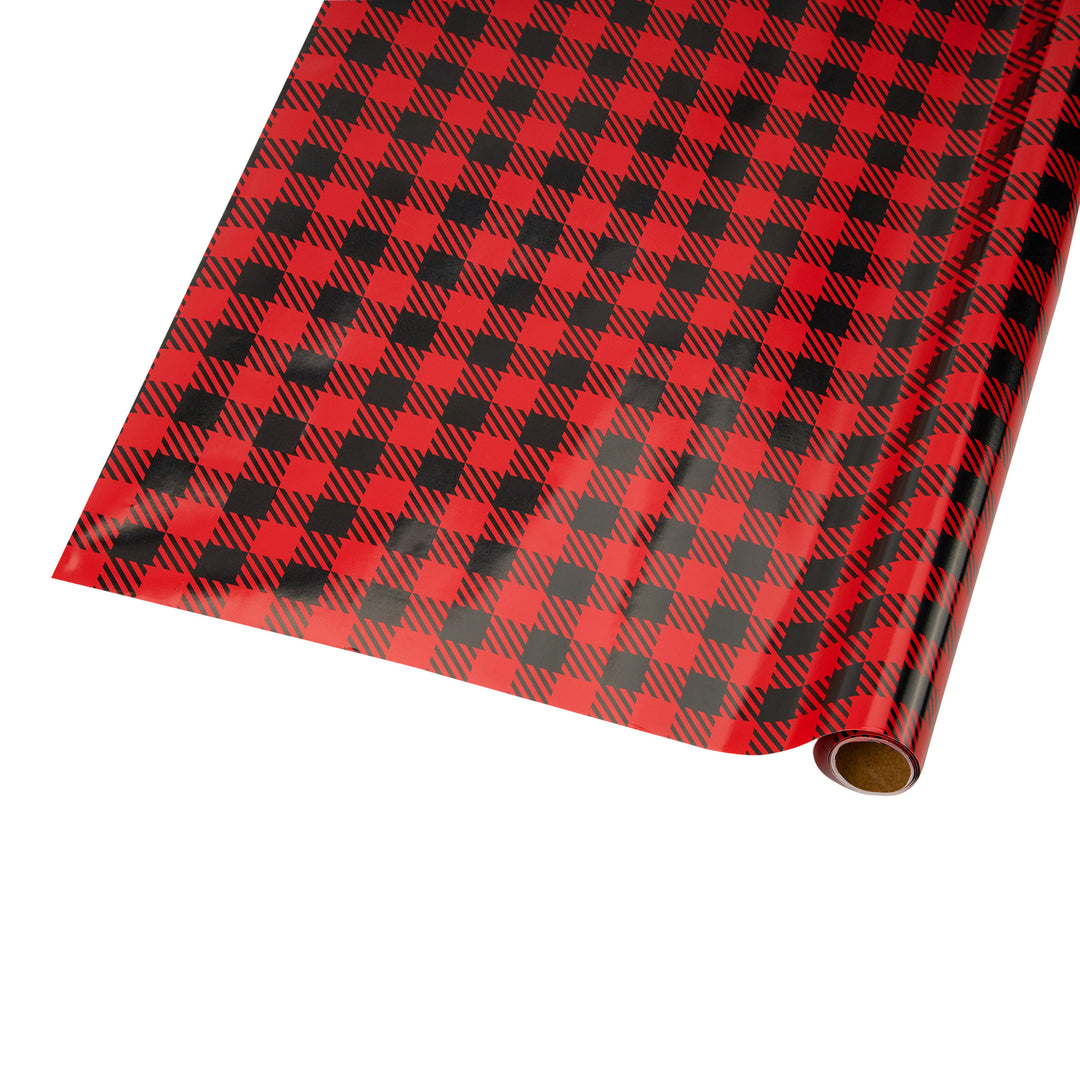 30" x 10' Holiday Wrapping Paper | Bufalo Plaid