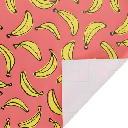 30" x 10' Wrapping Paper Bundle  (3-pack) | Strawberry/Watermelon/ Banana LaRibbons and Crafts