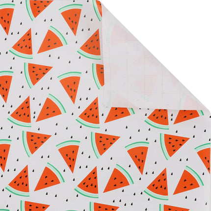 30" x 10' Wrapping Paper | Watermelon White/Pink LaRibbons and Crafts