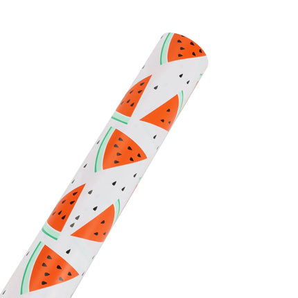 30" x 10' Wrapping Paper | Watermelon White/Pink LaRibbons and Crafts