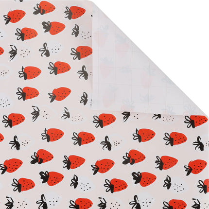 30" x 10' Wrapping Paper | Strawberry Pink/Red LaRibbons and Crafts