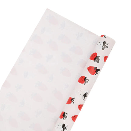30" x 10' Wrapping Paper Bundle  (3-pack) | Strawberry/Watermelon/ Banana LaRibbons and Crafts