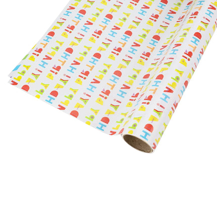 30" x 10' Wrapping Paper | Happy Birthday LaRibbons and Crafts