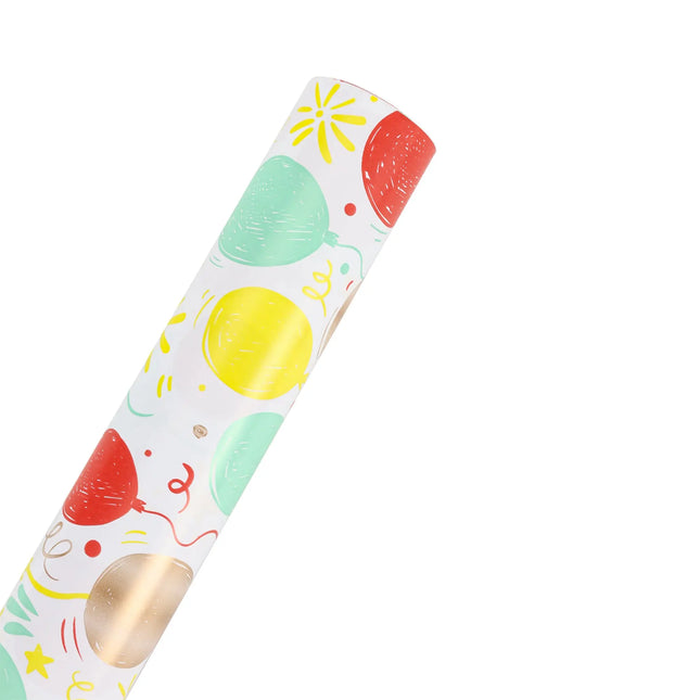 30" x 10' Wrapping Paper |  Birthday Balloon LaRibbons and Crafts