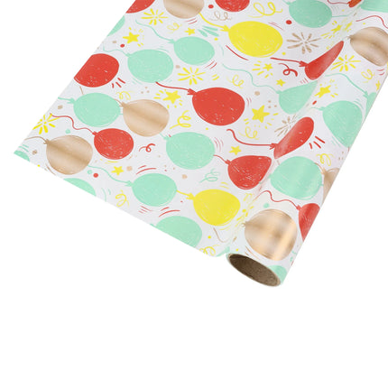 30" x 10' Wrapping Paper |  Birthday Balloon LaRibbons and Crafts