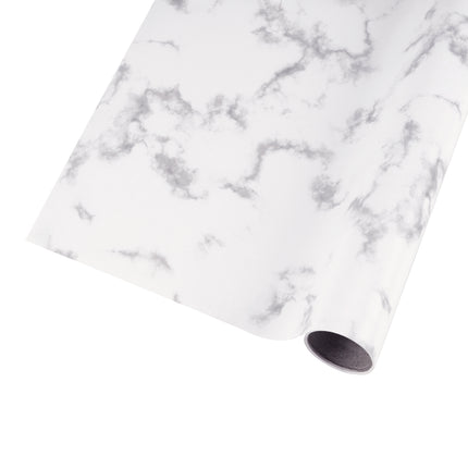 Roll of white marble wrapping paper (30”x10’) – easy to wrap for upscale events.
