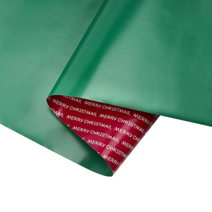 30" x 10' Holiday Reversible Wrapping Paper Bundle (4-pack) | Doe a Deer LaRibbons and Crafts