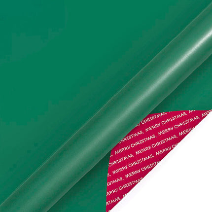 30" x 10' Holiday Reversible Wrapping Paper Bundle (4-pack) | Doe a Deer LaRibbons and Crafts
