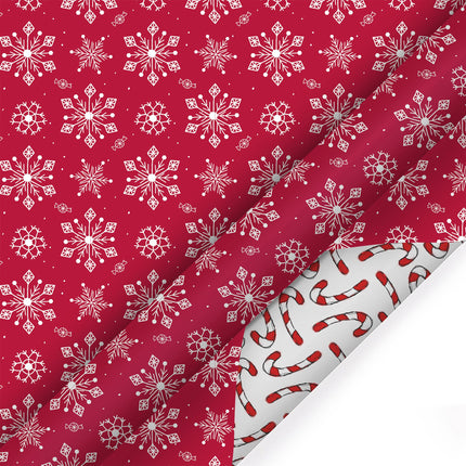 LaRibbons 30" x 10' Christmas Reversible Wrapping Paper Bundle (4-pack) | Merry Santa Ho Ho LaRibbons and Crafts